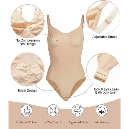 Women Slimming Waist Trainer Underwear Hip Butt Lifter Corset Bodysuit Shapewear Full Body Shaper Tummy Control Thigh Reductive